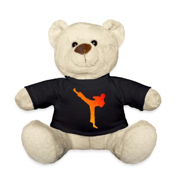 Kickboxing Femmes Boxe Boxe Kickboxing Kickboxing - Nounours - noir - Devant