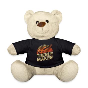 Violoniste Violoniste Pun Treble Maker - Nounours - noir - Devant