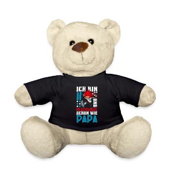 Ich bin 11 - Mädchen Rocker - Teddy - Schwarz - Vorne