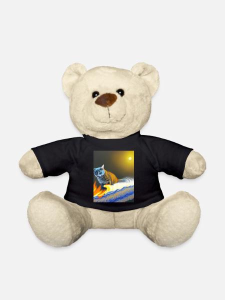 chat - Nounours - noir