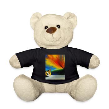 katze - Teddy - Schwarz - Vorne