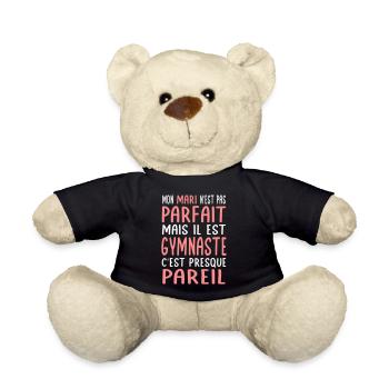 Mein Mann ist nicht perfekt, aber er ist Turner - Teddy - Schwarz - Vorne