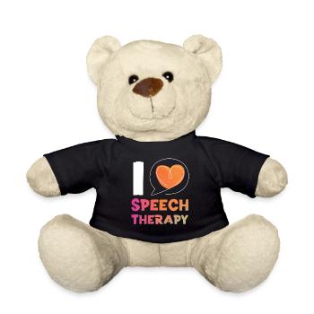 Assistant orthophoniste - Nounours - noir - Devant