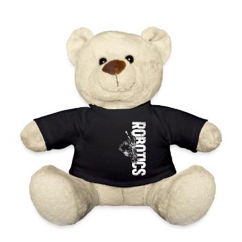 Ingénieur Robotique Robot Vintage - Nounours - noir - Devant