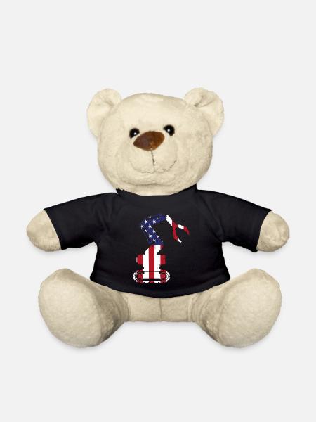 Robot Robotics Engineer American - Teddy - Schwarz