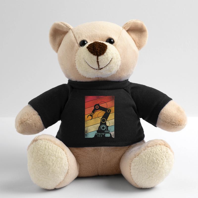 Robot Robotics Engineer Retro Teddy