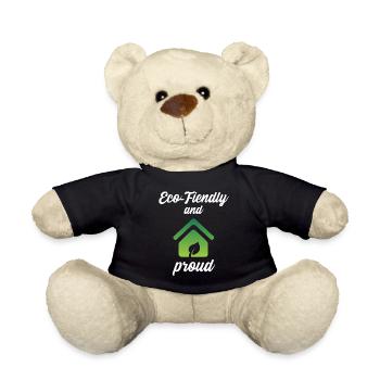 Respectueux de l’environnement et fier - Nounours - noir - Devant