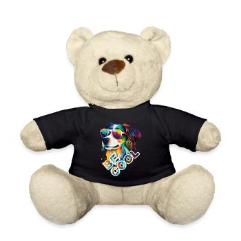 Chien Be Cool - Nounours - noir - Devant