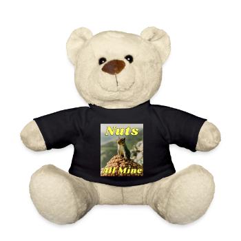 Nuts All Mine - Nounours - noir - Devant