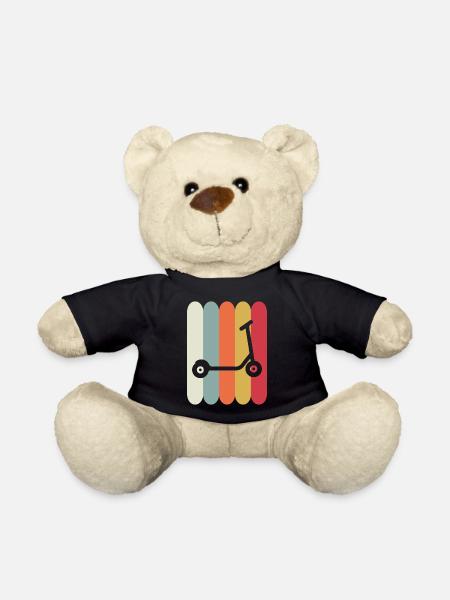 E-Scooter Roller Scooter - Teddy - Schwarz