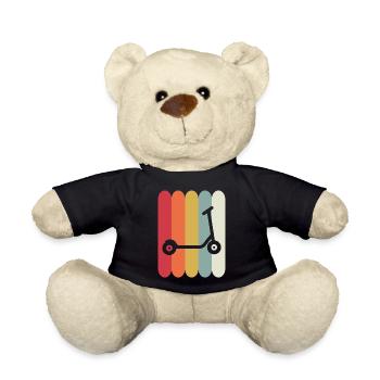 E-Scooter Roller Scooter - Nounours - noir - Devant