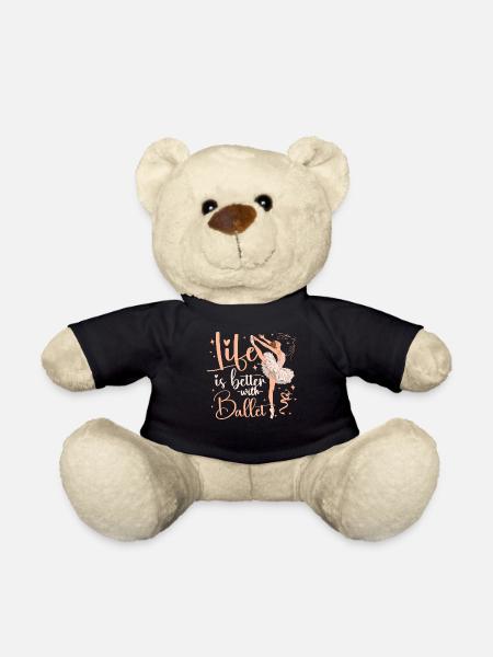 Ballet Danseuse Danse Ballerine - Nounours - noir