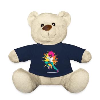 Ed Dances - Teddy Bear - french navy - Front