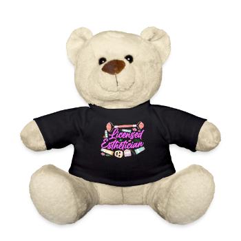 Soins de la peau d’esthéticienne agréée mignonne - Nounours - noir - Devant