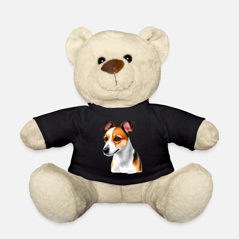 Jack Russell - Teddy Bear - black
