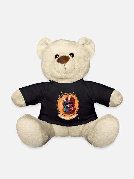 Kaninchen Hasen Häschen Sonnenbrille lustig - Teddy - Schwarz
