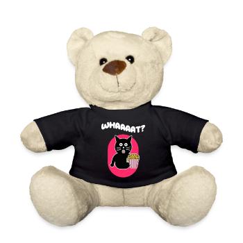 Popcorn Cat Movies Streaming Movie Watch Series - Nounours - noir - Devant