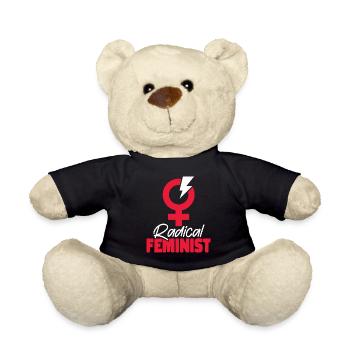Feminist Radical Feminist - Teddy - Schwarz - Vorne