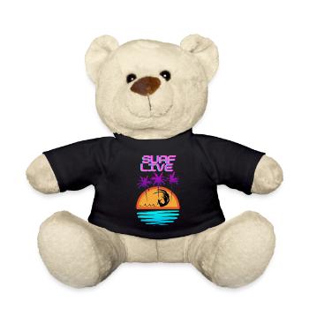 Surf Live - Teddy - Schwarz - Vorne