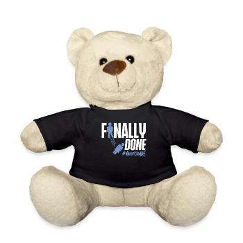 Happy Divorce Party Finally Done - Teddy - Schwarz - Vorne