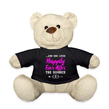 Happy Divorce Party …And She Lived - Teddy - Schwarz - Vorne