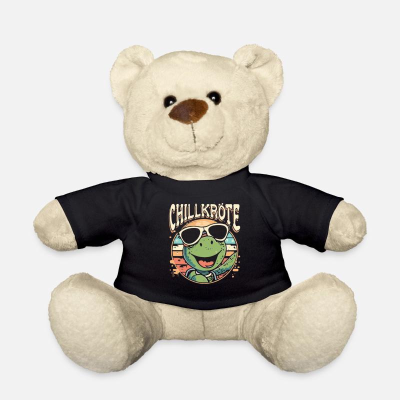 Crapaud Chill Turtle détendu - Nounours - noir