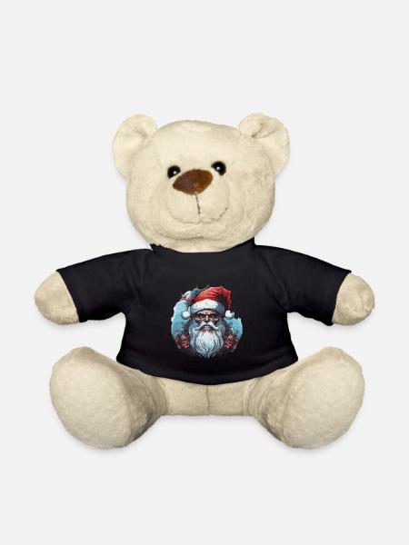 Santa Kraus 3 - Teddy Bear - black