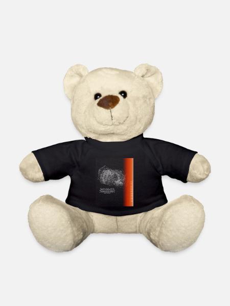 Abstract Fusion - Teddy - Schwarz