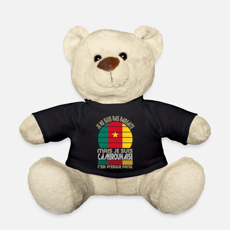 Je ne suis pas parfaite mais je suis Camerounaise - Nounours - noir