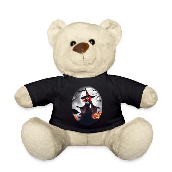Halloween - Teddy - Schwarz - Vorne