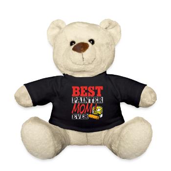 House Painter Decorator Mom Best - Teddy Bear - black - Front