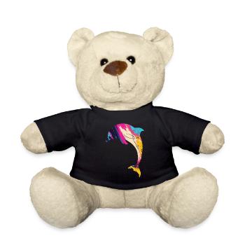 Dauphin - Nounours - noir - Devant