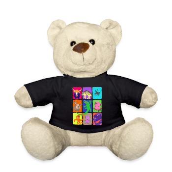 Pet Shop - Teddy Bear - black - Front