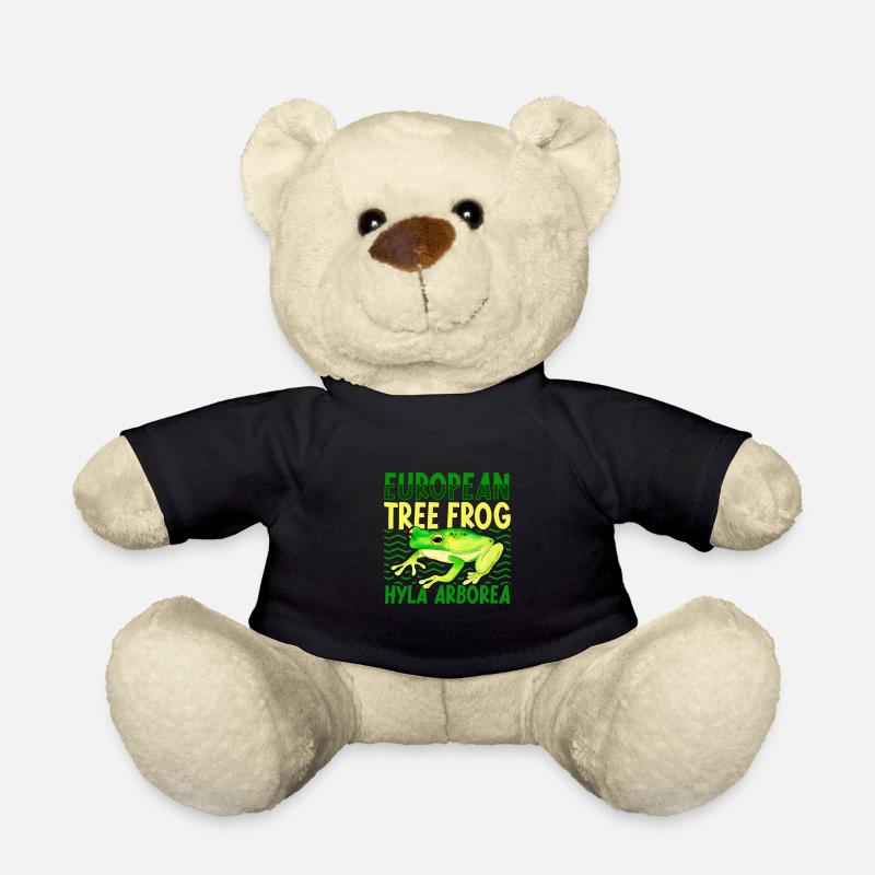 Europäischer Laubfrosch - Teddy - Schwarz