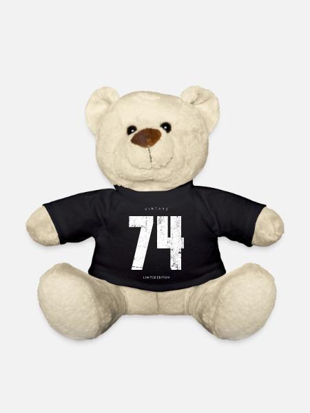 Vintage 74 Limited Edition - Teddy Bear - black