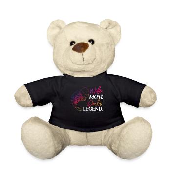 Doula accoucheuse maman femme. Maman. - Nounours - noir - Devant