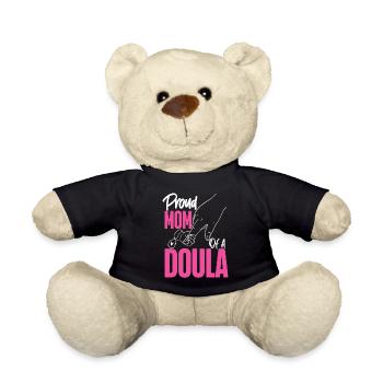 Doula Travailleuse à la naissance Maman Fière Maman - Nounours - noir - Devant