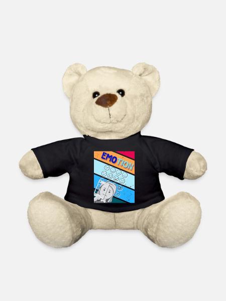 EMOtion Emotionen - Teddy - Schwarz