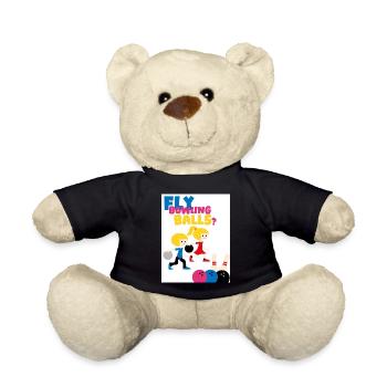 Volez-vous en boules. Jouez au bowling. - Nounours - noir - Devant