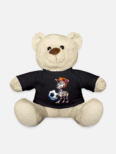 Fan de sport de footballeur zèbre - Nounours - noir