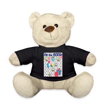 Alles Gute! - Teddy - Schwarz - Vorne