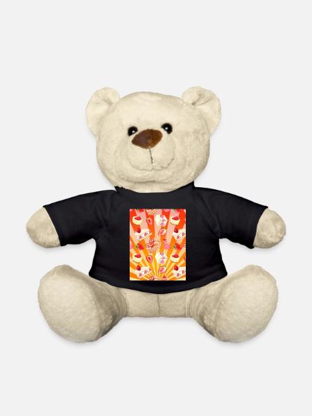 Dessert Sunrise - Teddy Bear - black