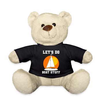 Let's Do Boat Stuff Bootskapitän - Teddy - Schwarz - Vorne