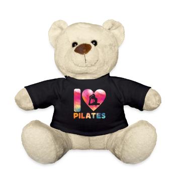 Pilates Instructor Teacher Heart - Teddy - Schwarz - Vorne