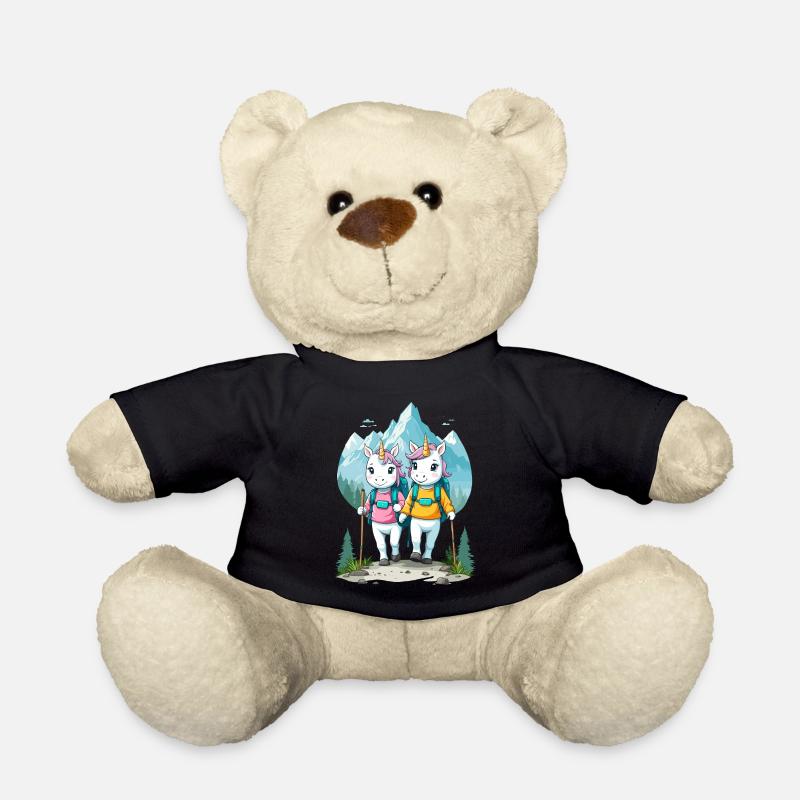 Wanderer Einhörner - Teddy - Schwarz