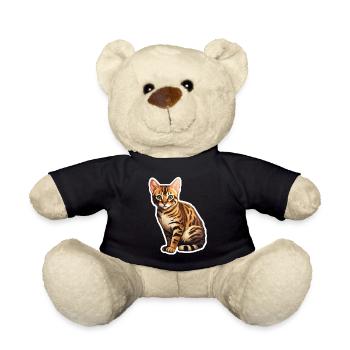 Bengalische Katze - Teddy - Schwarz - Vorne