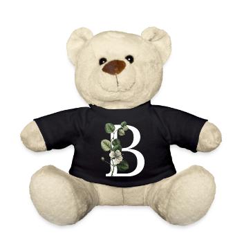 lettre b botanique vert - Nounours - noir - Devant
