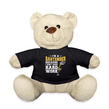 Bartender Mixologist I'm A - Teddy - Schwarz - Vorne