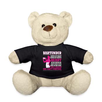 Bartender Mixologist Bartender - Teddy - Schwarz - Vorne