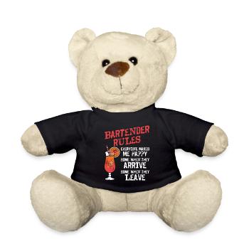 Bartender Mixologist Bartender - Teddy - Schwarz - Vorne